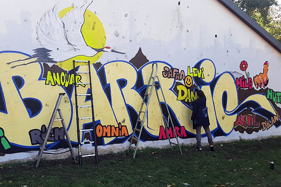 Graffiti-Workshop für Jugendliche 